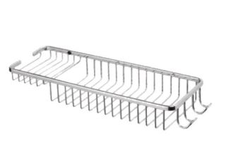 Полка металлическая Haiba HB338 хром